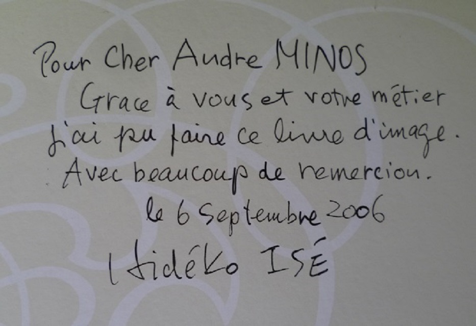 Dédicace à André Minos